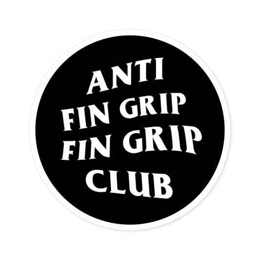 THE ANTI FIN GRIP STICKER